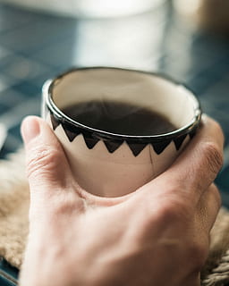 person, holding, white, ceramic, teacup, cup, filled, black, liquid, coffee, hand, mug, closeup, steam, work, sunglass, morning, caffiene, cafe, posing, spectacle, communication, human hand, human body part, one person, food and drink, close-up, focus on foreground, hot drink, coffee cup, personal perspective, men, real people, drink, day, refreshment, coffee - drink, finger, tea cup, drinking, 4K, CC0, public domain, royalty free