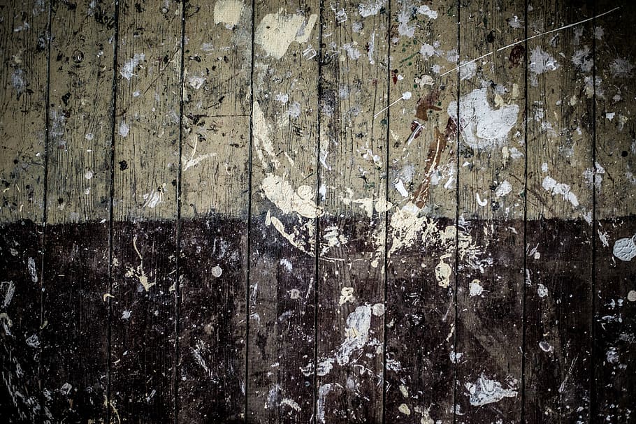 Weiß, drucken, braun, Holz, schwarz, Tafel, Farbe, Muster, Fußboden, Kunst, splat, verschütten, Brett, Linie, kreativ, Studio, Künstler, Vollbild, Hintergründe, verwittert, texturiert, keine Leute, Holz - Material, Wandbau - Funktion, alt, heruntergewirtschaftet, beschädigt, schmutzig, gebaute Struktur, die Architektur, Schmutz, Ablehnen, Verschlechterung, schlechter Zustand, Nahansicht, draußen, unordentlich, 5K