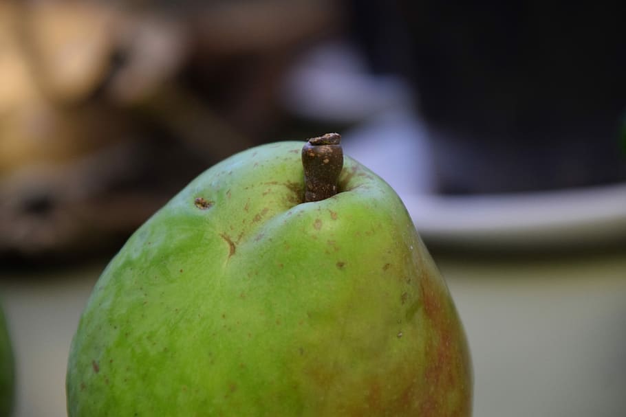 pară, închide, fruct, sănătos, verde, vitamine, alimente, mânca, pauză, Frisch, Culoarea verde, mancare si bautura, mâncat sănătos, să se concentreze asupra primelor elemente, a închide, bunăstare, prospeţime, nici o persoana, fruct tropical, în interior, fructe de mango, grup de obiecte, copt, zi, studio shot, natură moartă, natură, gustare, 5K