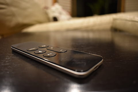 Controller, Remote Control, remote, equipment, no people, day, indoors, close-up, water, table, selective focus, focus on foreground, living room, sofa, domestic room, furniture, technology, number, domestic life, convenience, arts culture and entertainment, relaxation, still life, electrical equipment, 5K, CC0, public domain, royalty free