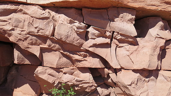 Split, Shadow, rock wall, red stone, desert, colorado, usa, grand canyon, no people, nature, day, outdoors, close-up, sunlight, full frame, brown, rock, backgrounds, solid, rock formation, wood - material, rock - object, stack, land, tree, timber, pattern, built structure, arid climate, 4K, CC0, public domain, royalty free