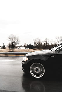 mr. bruce wayne., black, bmw 1- series, 1-series, road, Mr, Bruce Wayne, car, transportation, land Vehicle, speed, traffic, outdoors, mode of Transport, street, driving, highway, blurred Motion, wheel, mode of transportation, motor vehicle, motion, sky, day, on the move, tree, no people, travel, clear sky, nature, retro styled, city, tire, luxury, 4K, CC0, public domain, royalty free