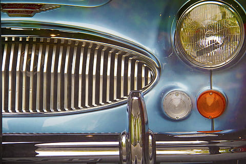 blau, cotxe, mostrant, graella, cotxe blau clàssic, faro, motor, crom, transport, pintura, automòbil, automàtic, reflexió, brilli, fons de pantalla, indicador, vintage, cotxe de motor, cotxe esportiu, 1960, austin healey, cotxe d'època, estil retro, vehicle terrestre, manera de transport, metall, equips d’il·luminació, brillant, cap gent, història, dia, antiguitat, el passat, vell, aliatge, acer, llum elèctrica, 4K, CC0, domini públic, lliure de regalies