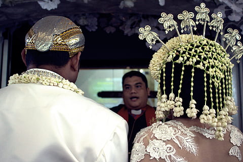 Wedding, Java, Church, Priest, traditional, indonesian, asian, javanese, bride, culture, ethnic, heritage, fashion, attractive, dress, groom, married, husband, young, marriage, tradition, happiness, together, relationship, men, holding, couple, two, love, flower, people, happy, romantic, woman, female, white, girl, man, male, romance, adult, portrait, bouquet, family, celebration, day, couple in love, religious, christian, religion, social, life, decoration, therapy, jesus, god, message, lovely, showing, new, cultures, asia, traditional Clothing, east Asian Culture, buddhism, two people, rear view, adults only, belief, clothing, spirituality, place of worship, males, indoors, architecture, women, togetherness, real people, headshot, couple - relationship, wedding ceremony, positive emotion, 4K, CC0, public domain, royalty free