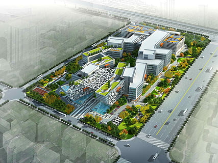 efecte, paisatge, lumió, vista d’angle alt, arquitectura, ciutat, exterior de l'edifici, estructura construïda, vista aèria, transport, manera de transport, cap gent, naturalesa, modern, dia, cotxe, automòbil, edifici, carretera, carrer, paisatge urbà, a l'aire lliure, exterior d’edifici d’oficines, gratacels, 4K, CC0, domini públic, lliure de regalies