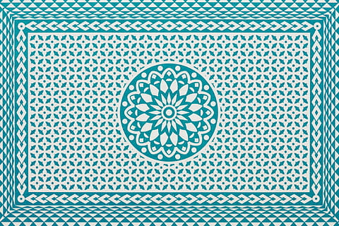Grün, Weiß, Mandala-ClipArt, Spielkarte, zurück, Muster, Geometrische Figur, Design, Vollbild, Kreis, keine Leute, Hintergründe, gestalten, Blau, Blumenmuster, Nahansicht, drinnen, gebaute Struktur, die Architektur, Kunst und Handwerk, Wiederholung, texturiert, Kreativität, Fliese, Bodenbelag, aufwendig, Decke, direkt darunter, Fliesenboden, konzentrisch, 4K, CC0, gemeinfrei, lizenzfrei