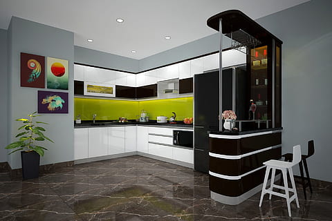 tu, bep, dep, silla, adentro, arquitectura, moderno, día, nadie, cuarto doméstico, interior de la casa, mueble, lujo, asiento, mesa, riqueza, equipo de iluminación, casa, estructura construida, tecnología, sala, iluminado, estilos de vida, edificio, piso, suelo de baldosas, lámpara eléctrica, 1080P, CC0, dominio público, libre de derechos
