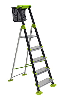 scaletta, sgabello, giardino, sfondo bianco, ritagliare, girato in studio, nessuno, copia spazio, in casa, natura morta, metallo, posto a sedere, colore verde, sedia, avvicinamento, scala, tecnologia, Oggetto creato dall'uomo, vuoto, fatto dall'uomo, cielo sereno, caratteristica della parete, 4K, CC0, dominio pubblico, privo di copyright