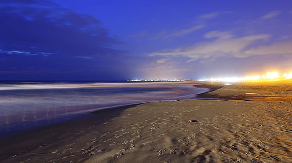 cancellato, sbagliato, una schifezza, spiaggia, mare, natura, sabbia, acqua, cielo, blu, tramonto, costa, paesaggio, all'aperto, crepuscolo, Paesaggi, nessuno, nuvola - cielo, bellezza nella natura, posizioni di viaggio, riva, terra, scenics - natura, movimento, la tranquillità, scena tranquilla, lunga esposizione, orizzonte sull'acqua, orizzonte, 4K, CC0, dominio pubblico, privo di copyright