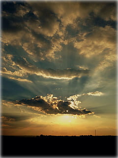 olkusz, Polen, Sonnenuntergang, Himmel, Landschaft, wolke - himmel, Schönheit in der Natur, Szenen - Natur, Transferdruck, ruhige Szene, Silhouette, keine Leute, Ruhe, Autopostproduktionsfilter, Natur, orange Farbe, Umgebung, Dramatischer Himmel, idyllisch, draußen, Sonnenstrahl, Sonnenlicht, bedrohlich, 2K, CC0, gemeinfrei, lizenzfrei