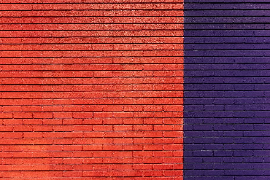 vermell, blau, maons, patró, porpra, textura, tres quartes parts, paret, fons, marc complet, funció de construcció de parets, maó, estructura construïda, arquitectura, cap gent, paret de maó, exterior de l'edifici, dia, multicolor, a l'aire lliure, disseny, llum solar, 1080P