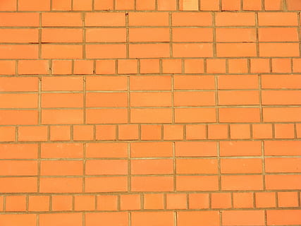 mattoni, muratura, costruzione, struttura, sfondo, casa di muro, muro di mattoni, parete, la facciata del, edificio a muro, sfondi, fotogramma intero, modello, nessuno, in casa, avvicinamento, caratteristica della parete, piastrella, colore arancione, struttura costruita, architettura, mattone, design, strutturato, ripetizione, pavimentazione, forma geometrica, forma, esterno dell'edificio, astratto, pavimento piastrellato, 4K, CC0, dominio pubblico, privo di copyright