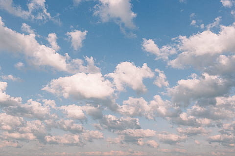 nature, sky, clouds, cloudy, blue sky, cloudiness, cloudscape, cloud - sky, beauty in nature, backgrounds, blue, atmosphere, environment, wind, scenics - nature, heaven, idyllic, tranquility, sunlight, summer, bright, dramatic sky, vibrant color, no people, outdoors, freedom, sun, abstract, meteorology, climate, 5K, CC0, public domain, royalty free
