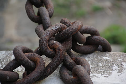 cadenes, port, vaixell, rovellat, dur, Rin, düsseldorf, cadena, metall, força, cap gent, primer pla, connexió, dia, centrar-se en primer pla, textura, seguretat, sòlid, ferro, ferro - metall, a l'aire lliure, naturalesa, rock, protecció, vell, 4K, CC0, domini públic, lliure de regalies
