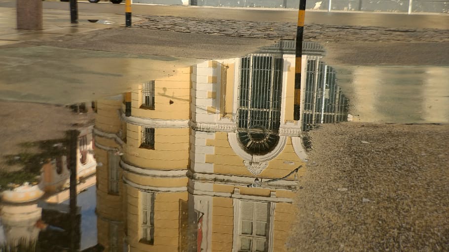 reflexió, recife, pernambuco, nord-est, brasil, brasilera, viatjar, turisme, arquitectura, estructura construïda, exterior de l'edifici, edifici, aigua, ciutat, bassal, dia, cap gent, a l'aire lliure, naturalesa, vista d’angle alt, humit, indústria, carrer, finestra, carretera, 4K