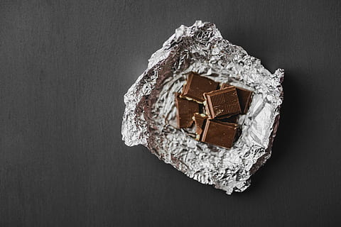 nut chocolate bars, White, nut, chocolate bars, brown, sweets, chocolate, nuts, confectionery, food, gift, backgrounds, love, christmas, protection, no people, indoors, close-up, day, studio shot, directly above, food and drink, table, still life, sweet food, gray, high angle view, paper, shape, foil, freshness, sweet, geometric shape, cut out, wrapped, baked, temptation, 5K, CC0, public domain, royalty free