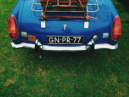 blå, gn-pr-77, bil, licens, plade, gn, pR, nummerplade, retro stylet, gammeldags, vintage bil, klassisk, gammel, samlerens bil, land køretøj, udendørs, transportmidler, antik, græs, motorsport, sportsrace, grøn farve, transportform, ingen mennesker, dag, motor køretøj, tekst, meddelelse, plante, vestlige script, legetøj, natur, rød, høj vinkel visning, jord, hjul, 2K, CC0, offentligt domæne, royaltyfrie