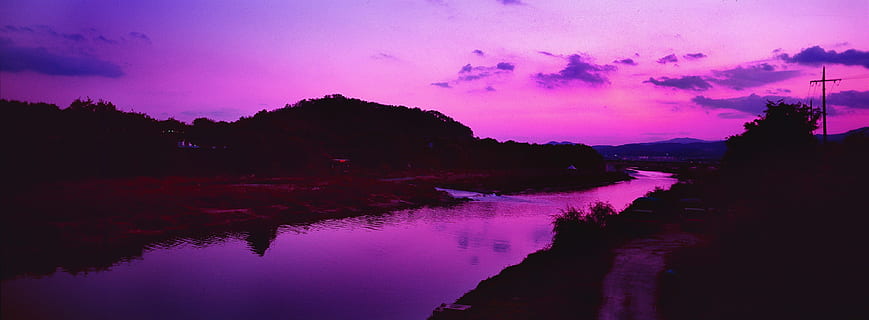 glow, river, sunset, sky, nature, light, scenery, water, travel, landscape, a flaming sunset, tabitha, romantic, memory, red, republic of korea, in the evening, cloud, life, reflection, purple, scenics - nature, beauty in nature, cloud - sky, pink color, silhouette, tranquility, night, tranquil scene, no people, dusk, plant, tree, lake, outdoors, 4K, CC0, public domain, royalty free