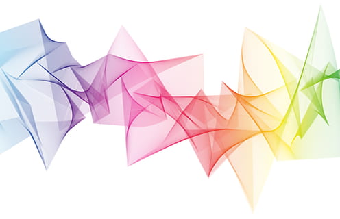 Regenbogenflammengrafik, abstrakt, Hintergrund, Muster, Textur, Farbe, Grafik, Design, geometrisch, Vektor, Gradient, weicher Übergang, Hintergrundbild, abstrakter Hintergrund, lila, Blau, Welle, wellig, Angebot, Regenbogen, hell, wunderschönen, schön, transparent, gestalten, Kunst und Handwerk, weißer Hintergrund, Kreativität, ausgeschnitten, Papier-, dreidimensional, mehrfarbig, Studioaufnahme, Dreieck Form, Geometrische Figur, pinke Farbe, keine Leute, Gelb, Farbverlauf, 5K