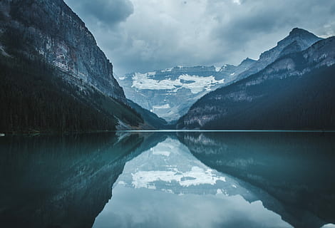 photo, corps, eau, chaîne de montagnes, l'eau devant la montagne, reflet de lac, réflexion, paysage, Montagne, nuage, neige, paysages - nature, température froide, hiver, Lac, beauté dans la nature, environnement, ciel, la nature, scène tranquille, nuage - ciel, tranquillité, la glace, personne, montagne au sommet enneigé, sommet de la montagne, en plein air, paysage dramatique, formation, 4K, CC0, domaine public, libre de droits