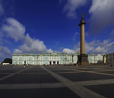 firkant, monument, himmel, skyer, sten, by, blå, gammel, historie, palads, statue, arkitektur, sky - himmel, bygget struktur, rejsemål, rejse, turisme, natur, mindesmærke, arkitektoniske kolonne, dag, bygning udvendig, fortiden, udendørs, tilfældige mennesker, 5K, CC0, offentligt domæne, royaltyfrie