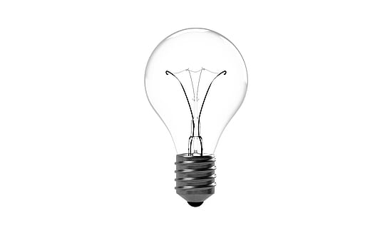 lightbulb, bulb, light, idea, energy, power, innovation, creative, electric, technology, electricity, inspiration, symbol, solution, invention, bright, icon, glass, illumination, electrical, thinking, imagination, glowing, watt, intelligence, metal, white, edison, science, transparent, equipment, wire, light Bulb, electric Lamp, lighting Equipment, ideas, creativity, illuminated, single Object, isolated, filament, studio shot, cable, no people, indoors, white background, copy space, close-up, still life, cut out, electric light, design, power supply, electrical equipment, 4K