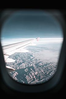 flyvinduvisning, vinge, fjellene, dag, fly-vindu fotografering, fjell, Sky, vindu, fly, jetfly, flying, antenne, helikopter, vakker, jord, nikon, natur, reise, himmel, blå, flygning, luftfartøy, transport, transportmiddel, bilinteriør, flyfløyen, i lufta, på farten, gjennomsiktig, glass - materiale, ingen folk, bevegelse, offentlig transport, utendørs, glass, snødekte fjell, 5K, CC0, offentlig domene, opphavsrett gratis