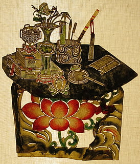 taula, ombra, shaanxi, in, liu, hsin, museu, flor, colorit, obra d'art, creatiu, fusta, vintage, símbol, natura morta, a l'interior, cap gent, art i artesania, menjar i beguda, creativitat, vista d’angle alt, contenidor, frescor, metall, menjar, decoració, primer pla, material de fusta, gran grup d'objectes, representació, fruita, alimentació saludable, representació humana, safata, 1080P, CC0, domini públic, lliure de regalies