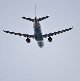 flybe, flight, plane, takeoff, air vehicle, sky, airplane, flying, mode of transportation, travel, transportation, clear sky, low angle view, copy space, no people, on the move, motion, nature, mid-air, day, outdoors, aerospace industry, commercial airplane, journey, private airplane, 2K, CC0, public domain, royalty free