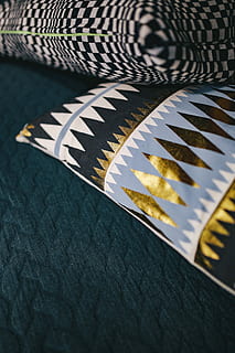 pillows, grey, sofa, Close-ups, bed, couch, material, settee, pillow, soft, sitting, flag, uSA, american Flag, patriotism, striped, no people, close-up, indoors, day, film industry, pattern, textile, high angle view, selective focus, textured, still life, black color, carpet - decor, communication, table, art and craft, white color, focus on foreground, design, furniture, 4K, CC0, public domain, royalty free