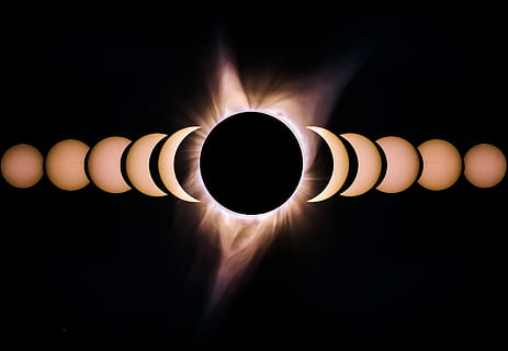 solar, eclipsă, 3d, tapet, soare, lună, total, interval de timp, cerul de expirare, soare si Luna, eclipsă de soare, eclipsă totală, timelapse eclipsa solare, mai multe soare, unsplash, makeday, Sony, californium, cer, desktop wallpaper, iluminat, echipamente de iluminat, Fundal negru, luminos, nici o persoana, cerc, a închide, geometrică, studio shot, în interior, spațiu copie, formă, abstract, mişcare, lumină - fenomen natural, model, natură, multi colorate, ardere, combustibil și generarea de energie electrică, 5K, CC0, domeniu public, fără drepturi de autor