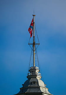 Himmel, Fort, hoch, Gebäude, die Architektur, Palast, Konstruktion, Erbe, Reise, Landschaft, historisch, Blau, Flachwinkelansicht, Flagge, Mast, keine Leute, Natur, Tag, Segelboot, Wasserfahrzeug, Pole, Patriotismus, klarer Himmel, Turm, große Höhe, Transport, gebaute Struktur, Transportmittel, draußen, 1080P, CC0, gemeinfrei, lizenzfrei