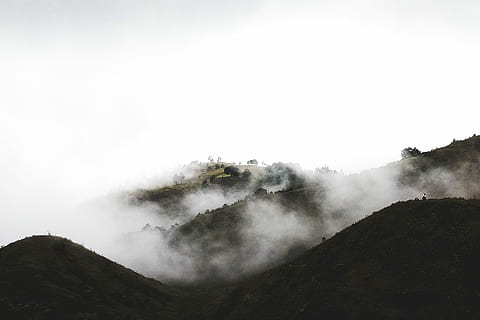 nebligen Berg, Meer, Wolke, Berg, Morgen, prau, Java, Indonesien, Flagge, Szenen - Natur, Schönheit in der Natur, keine Leute, Himmel, Natur, Nebel, Tag, Nicht-städtische Szene, ruhige Szene, Umgebung, Ruhe, kopieren sie platz, draußen, Landschaft, Rauch - physische Struktur, Land, wolke - himmel, Gipfel, 2K, CC0, gemeinfrei, lizenzfrei