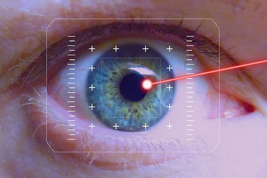 persona ull blau, làsers, ull, iris, làser, correcció, correcció de la visió, alumne, cirurgia ocular, part del cos humà, primer pla, part del cos, tecnologia, vista, nombre, ull humà, a l'interior, percepció sensorial, gent, càmera - equip fotogràfic, dia, naturalesa, temes de fotografia, reflexió, compost digital, comunicació, iris - ull, 2K