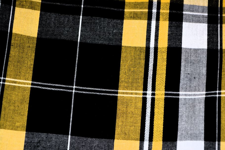 groc, negre, blanc, plaid, tèxtil, patró, teixit, tartan, geomètric, material, quadres, bufanda, drap, disseny, roba, peça, ratlles, color negre, patró comprovat, fons, marc complet, cap gent, a l'interior, sòls, forma, primer pla, rajola, forma geomètrica, tir de l'estudi, multicolor, textura, repetició, dia, fons negre, sòl de rajoles, 5K