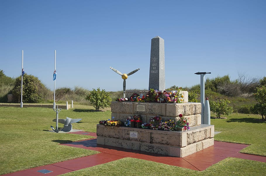 guerra, anzac, Lancelin, perquè no oblidem, menys, nosaltres, oblida't, memorial, cap gent, blau, herba, dia, cel clar, planta, cel, naturalesa, arquitectura, arbre, destinacions de viatge, assolellat, llum solar, estructura construïda, tomba, turisme, flor, parc, viatjar, a l'aire lliure, 4K