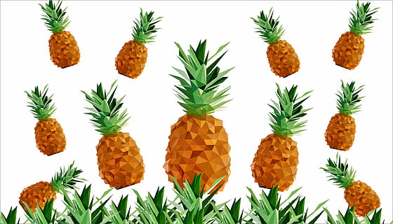 ananas, imprimare, poligonal, model, tropical, vară, proiecta, decorativ, galben, hawaii, colorat, vacanţă, luminos, exotic, fundal, fundal alb, mancare si bautura, alimente, prospeţime, culoare portocalie, studio shot, plantă, nici o persoana, consecutiv, alegere, frunze, grup mare de obiecte, Culoarea verde, parte a plantelor, variație, elimina, în interior, fruct, iarbă, portocale, 8K, CC0, domeniu public, fără drepturi de autor