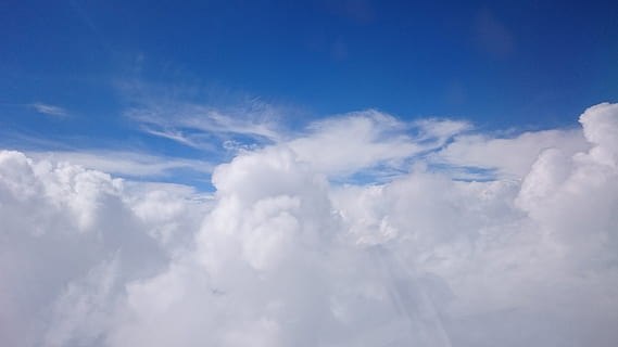 himmel, moln, blå, vitt moln, gråa moln, moln - himmel, clouds, skönhet i naturen, scenics - natur, vit färg, inget folk, fluffig, vind, lugn, bakgrunder, natur, miljö, idyllisk, lugn plats, atmosfär, mulen, dag, utomhus, mjukhet, meteorologi, ljus, klimat, 4K, CC0, offentligt domän, royaltyfria