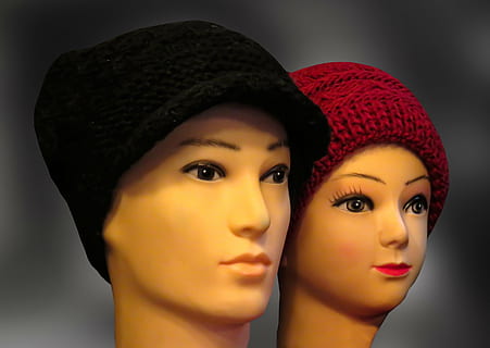 modello, Bambola, capo, viso, berretto, occhi, saldi, decorazione, deco, uomo, donna, maschio, femmina, donne, moda, volto umano, bellezza, femmine, ritratto, persone, bellissimo, adulto, giovane adulto, cappello, rappresentazione umana, avvicinamento, somiglianza femminile, in casa, cappello a maglia, colpo alla testa, girato in studio, capi di abbigliamento, parte del corpo, rappresentazione, parte del corpo umano, guardando la fotocamera, vista frontale, indossatrice, bella donna, vestiti caldi, 4K