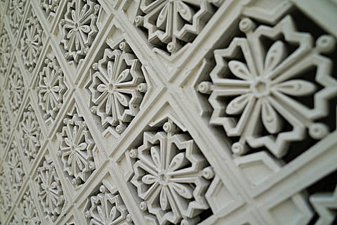 proiecta, repetitive, textură, fundal, modern, ornamental, floral, perete frontal, model, fundaluri, nici o persoana, cadru complet, în interior, arhitectură, lemn - material, a închide, formă, construită, artă și sculptură, Paste, ambarcațiune, creativitate, rustic, trecutul, repetiţie, stea forma, alimente, 4K, CC0, domeniu public, fără drepturi de autor