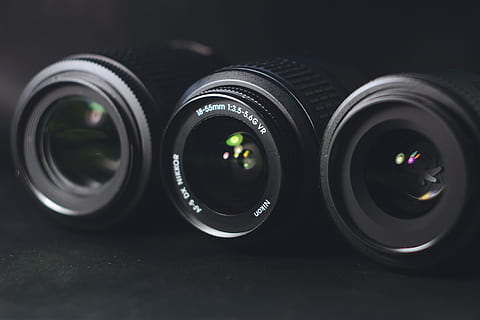 shot, camera lenses, Closeup, technology, camera, lens - Optical Instrument, camera - Photographic Equipment, black Color, equipment, close-up, optical Instrument, single Object, no People, black background, day, outdoors, photography themes, photographic equipment, indoors, lens - eye, circle, digital camera, reflection, group of objects, geometric shape, medium group of objects, glass - material, industry, selective focus, slr camera, 4K, CC0, public domain, royalty free