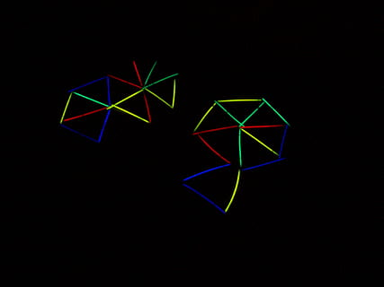 glow, math, library, technology, geometry, pattern, education, design, light, studio shot, black background, indoors, no people, illuminated, multi colored, communication, lighting equipment, copy space, creativity, neon, black color, green color, direction, shape, triangle shape, blue, abstract, 2K, CC0, public domain, royalty free