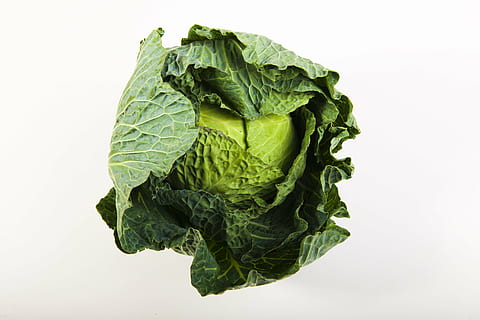 cabbage, green, power, vegetable, col, vegetables, food, nature, healthy, healthy eating, food and drink, green color, freshness, organic, studio shot, directly above, healthy lifestyle, wellbeing, leaf, plant part, indoors, single object, raw food, no people, close-up, still life, cut out, dieting, vegetarian food, vegan, 2K, CC0, public domain, royalty free