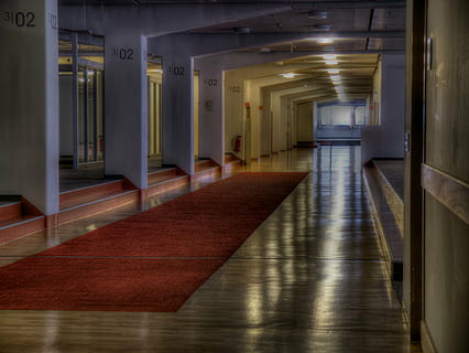 source, nuremberg, industry, building, old, hall, lapsed, industrial hall, lighting, industrial plant, industrial park, factory, leave, architecture, arcade, corridor, illuminated, flooring, direction, indoors, empty, the way forward, built structure, no people, lighting equipment, diminishing perspective, architectural column, absence, entrance, door, reflection, in a row, ceiling, tiled floor, 4K, CC0, public domain, royalty free