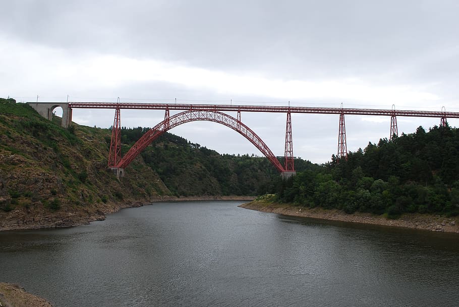 pont, eiffel, cursos d'aigua, patrimoni, panorama, monument, gustave, pont - estructura feta per l'home, connexió, aigua, arquitectura, estructura construïda, cel, transport, naturalesa, núvol - cel, riu, enginyeria, destinacions de viatge, arc, dia, transport per ferrocarril, medi ambient, pont ferroviari, a l'aire lliure, pont d’arc, columna arquitectònica, 4K