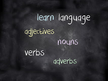 blanco, aprender, idioma, negro, tablero, pizarra, escuela de idiomas, tiza, texto, educación, colegio, estudiante, palabra, comunicación, Inglés, elemental, curso, aprendizaje, estudiando, salón de clases, escritura occidental, mensaje, escritura, información, adentro, negocio, señal de información, nadie, el color blanco, elección, tiza - equipo de arte, de cerca, linea sola, comida y bebida, equilibrar, 1080P, CC0, dominio público, libre de derechos