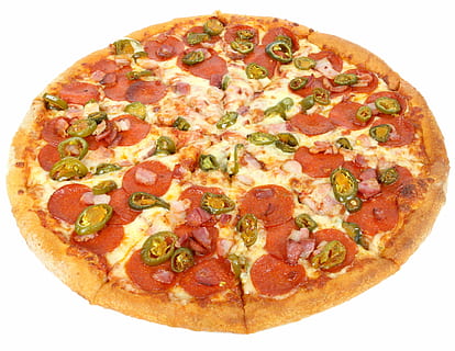 pizza con formaggio, americano, Bacon, pane, formaggio, consegnare, consegna, dieta, Impasto, cibo, fresco, bene, verde, grigliato, prosciutto, Salute, salutare, erbe aromatiche, caldo, isolato, jalapeno, perdita, macro, carne, Mozzarella, naturale, nutrizione, arancia, biologico, Pepe, peperoni, Pizza, rosso, ristorante, salame, fetta, spezie, speziato, a strisce, estate, pomodoro, pomodori, peso, bianca, sano, giallo, cena, pasto, al forno, verdura, pasta frolla, velocità, buongustaio, pranzo, cultura italiana, rinfresco, cibo e bevande, ritagliare, mangiare malsano, prodotto caseario, sfondo bianco, salsiccia, girato in studio, cibo italiano, in casa, freschezza, Fast food, forma geometrica, pronto a mangiare, cerchio, nessuno, pizza al salame piccante, spuntino, erba, tentazione, 2K, CC0, dominio pubblico, privo di copyright
