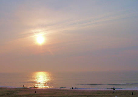 lys, effekter, natur, sol, ocean, hav, solnedgang, strand, sommer, kystlinje, himmel, skumring, vand, udendørs, sand, sollys, scenics, landskab, ro, jord, scenics - natur, skønhed i naturen, horisont, horisont over vand, rolig scene, tilfældige mennesker, afspejling, idyllisk, orange farve, 720P, CC0, offentligt domæne, royaltyfrie