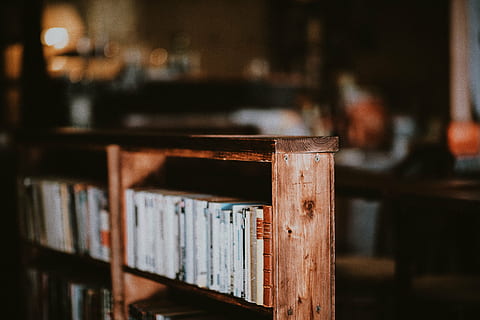 marrón, de madera, librero, arreglado, libros, selectivo, fotografía de enfoque, estante, libro, colección, biblioteca, páginas, hojas, novela, historia, adentro, centrarse en primer plano, material de madera, nadie, estante para libros, de cerca, día, publicación, enfoque selectivo, educación, ausencia, negocio, en una fila, mueble, cuarto doméstico, arquitectura, investigación, orden, 2K, CC0, dominio público, libre de derechos