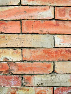 pared de ladrillo, fondo, textura, modelo, rojo, naranja, amarillo, marrón, arquitectónico, arquitectura, manchado, erosionado, edificio, vistoso, sucio, exterior, grunge, pared, Envejecido, abandonado, antiguo, ladrillo, arcilla, grieta, estropeado, dañado, decaer, fachada, frente, colorante, cuadro, grano, albañilería, fotograma completo, de cerca, antecedentes, pared - característica de la construcción, texturizado, nadie, estructura construida, repetición, día, en una fila, al aire libre, pintar, 4K, CC0, dominio público, libre de derechos